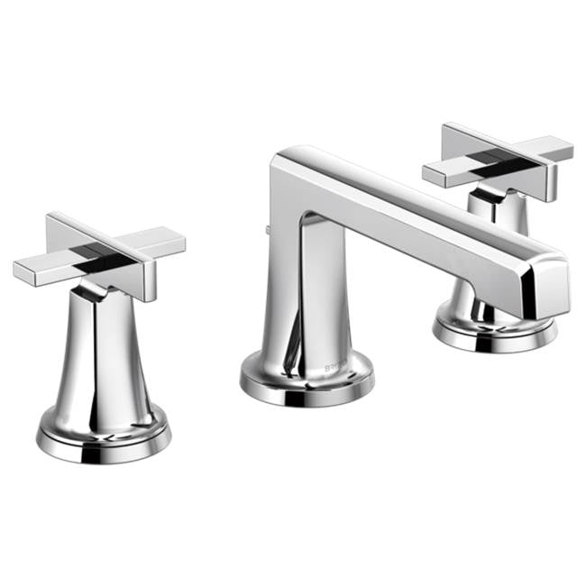 Brizo - LevoirE Widespread Lavatory Faucet with Low Spout - Less Handles 1.2 GPM - Chrome