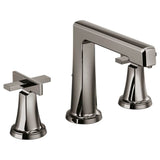 Brizo - LevoirE Widespread Lavatory Faucet With High Spout - Less Handles - Brilliance Black Onyx