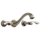Brizo - Charlotte Two-Handle Wall Mount Lavatory Faucet - Less Handles 1.5 GPM - Polished Nickel