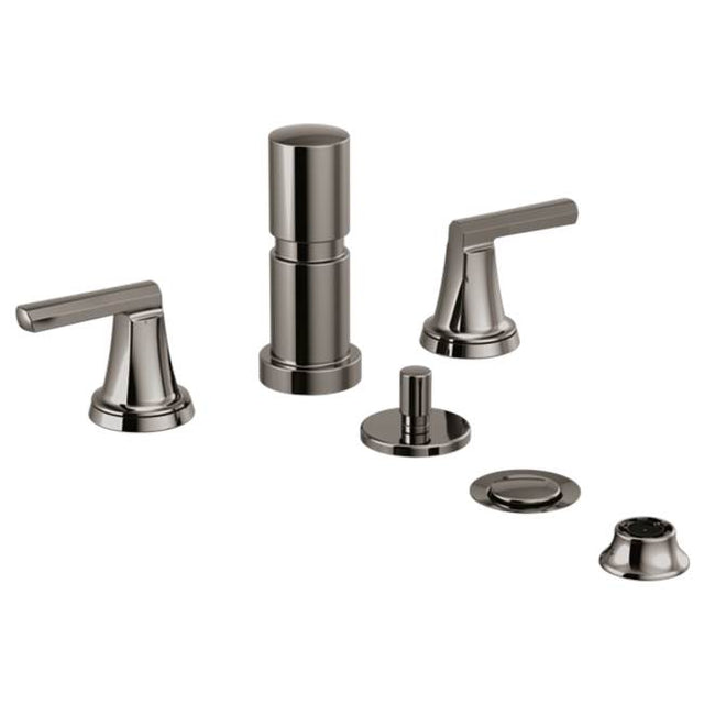 Brizo - LevoirE Bidet Faucet - Less Handles - Brilliance Black Onyx
