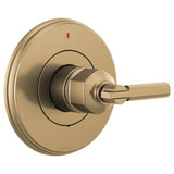 Brizo - Invari Pressure Balance Valve Only Trim - Less Handle - Luxe Gold