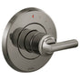 Brizo - LevoirE Pressure Balance Valve Only Trim - Less Handle - Brilliance Black Onyx