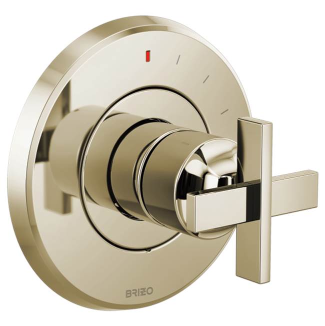 Brizo - LevoirE Pressure Balance Valve Only Trim - Less Handle - Polished Nickel