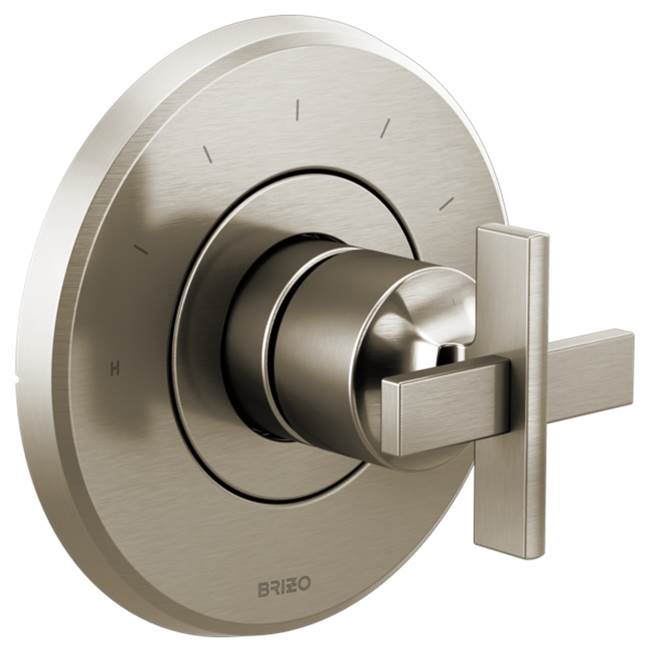 Brizo - LevoirE Sensori Thermostatic Valve Trim - Less Handle - Luxe Nickel