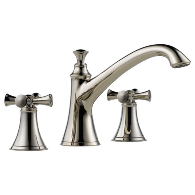 Brizo - Baliza Roman Tub Trim - Less Handles - Polished Nickel