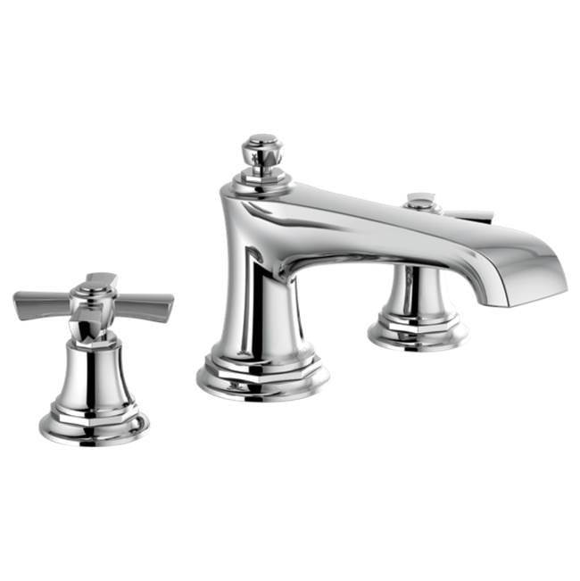 Brizo - Rook Roman Tub Faucet - Less Handles - Chrome