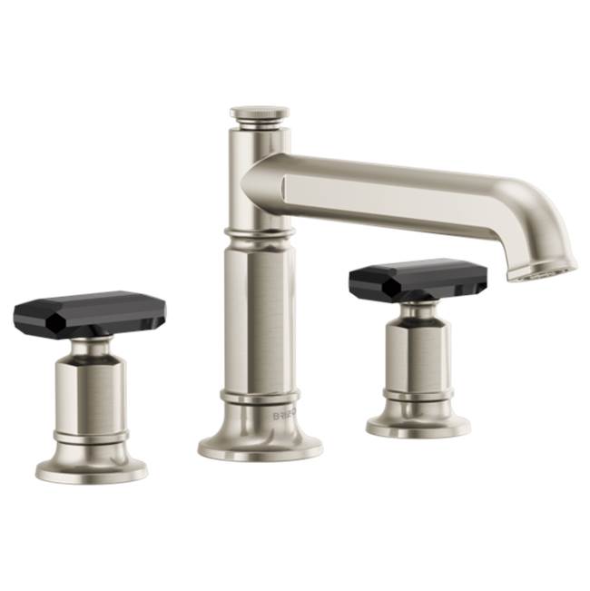 Brizo - Invari Roman Tub Faucet - Less Handles - Luxe Nickel