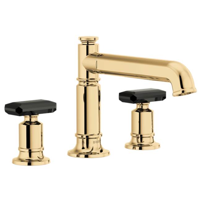 Brizo - Invari Roman Tub Faucet - Less Handles - Polished Gold