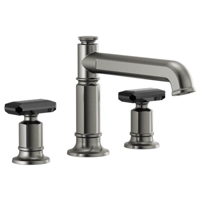 Brizo - Invari Roman Tub Faucet - Less Handles - Luxe Steel