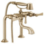 Brizo - Rook Two-Handle Tub Filler Trim Kit with Lever Handles - Luxe Gold