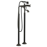 Brizo - Rook Two-Handle Tub Filler Trim Kit with Cross Handles - Venetian Bronze