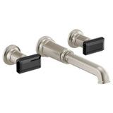 Brizo - Invari Two-Handle Wall Mount Tub Filler - Less Handles - Luxe Nickel