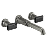 Brizo - Invari Two-Handle Wall Mount Tub Filler - Less Handles - Luxe Steel