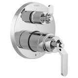 Brizo - Litze Pressure Balance Valve with Integrated 6-Function Diverter Trim - Less Handles - Chrome