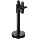 Brizo - Odin Straight Supply Stop Valve with Cross Handle - Matte Black