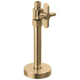 Brizo - Odin Straight Supply Stop Valve with Cross Handle - Luxe Gold