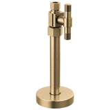 Brizo - Litze Straight Supply Stop Valve with Lever Handle - Luxe Gold