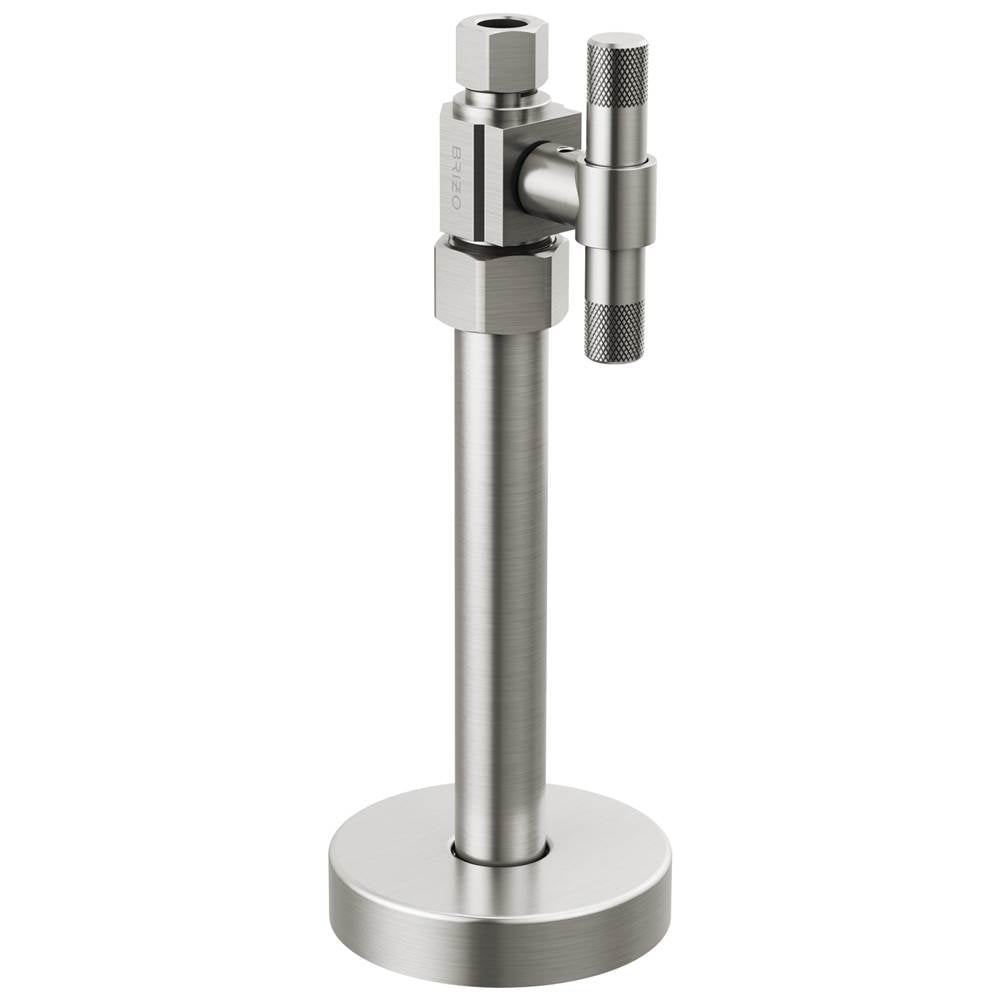 Brizo - Litze Straight Supply Stop Valve with Lever Handle - Luxe Nickel