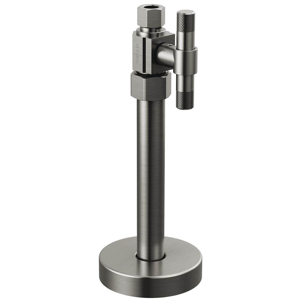Brizo - Litze Straight Supply Stop Valve with Lever Handle - Luxe Steel