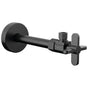 Brizo - Odin Angled Supply Stop Valve with Cross Handle - Matte Black