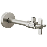 Brizo - Odin Angled Supply Stop Valve with Cross Handle - Brushed Nickel