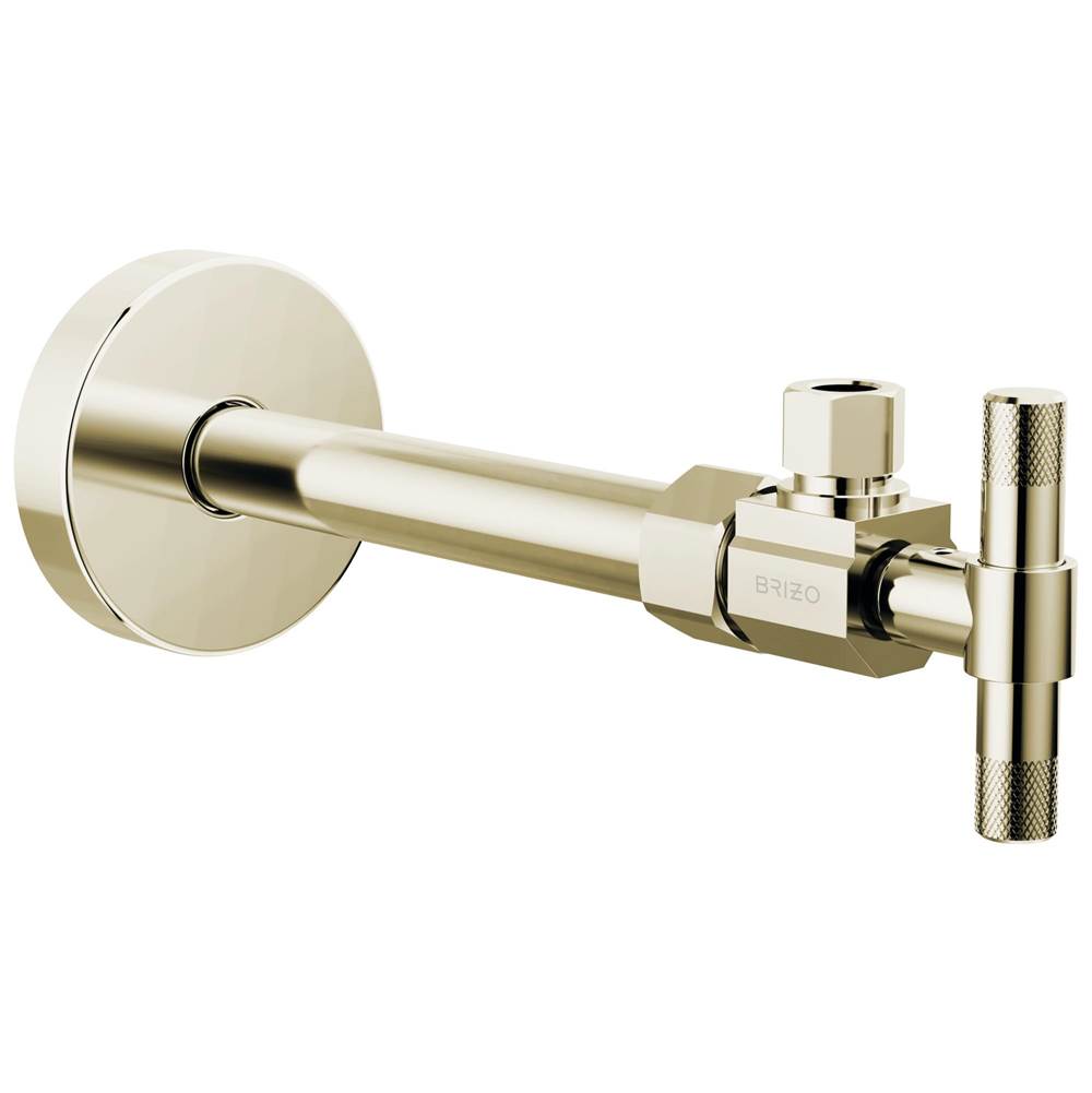Brizo - Litze Angled Supply Stop Valve with Lever Handle - Polished Nickel