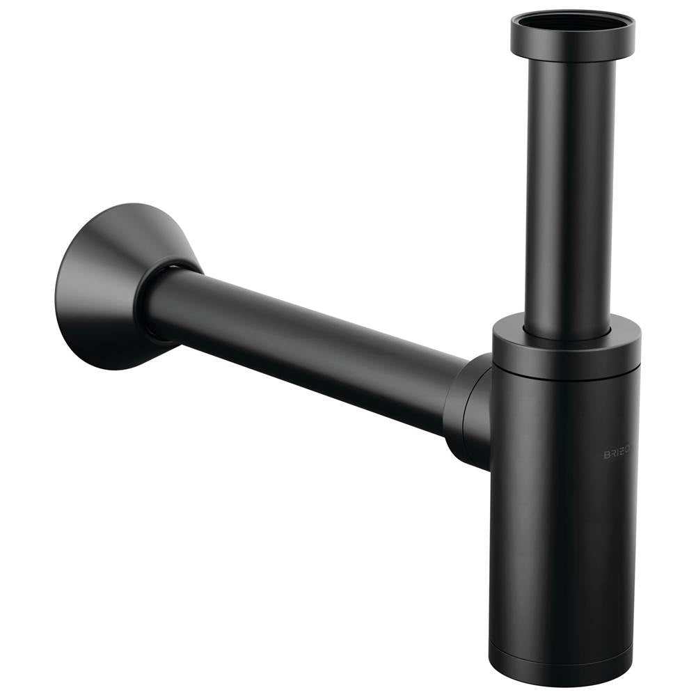 Brizo - Other Bottle Trap with Flange - Matte Black