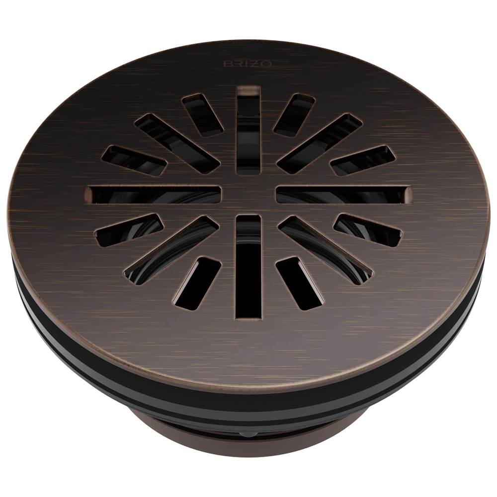 Brizo - Other 4'' Prefab Round Shower Drain - Venetian Bronze