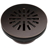 Brizo - Other 4'' Prefab Round Shower Drain - Venetian Bronze