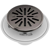 Brizo - Other 4'' Tile-In Round Shower Drain - Brilliance Black Onyx
