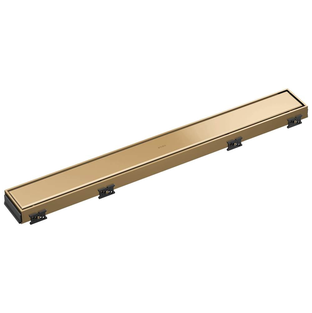 Brizo - Other 24'' Reversible Linear Shower Drain - Polished Gold
