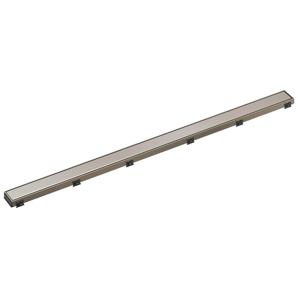 Brizo - Other 48'' Reversible Linear Shower Drain - Luxe Nickel