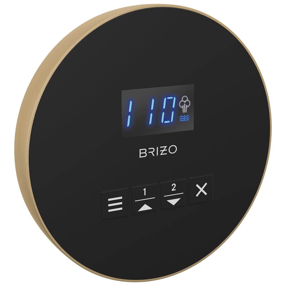 Brizo - Other MystixE Round Steam Control - Luxe Gold