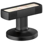 Brizo - Kintsu Widespread Lavatory Handle Kit with Mother of Pearl Insert - Matte Black