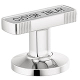 Brizo - Kintsu Widespread Lavatory Knob with Custom Inlay Handle Kit - Chrome