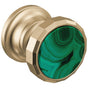Brizo - BeauclereE Wall Mount Lavatory Wheel Handle Kit - Luxe Gold With Malachite