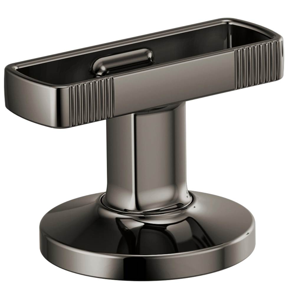 Brizo - Kintsu Widespread Lavatory Knob Handle Kit - Brilliance Black Onyx