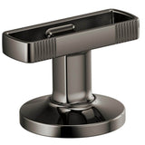Brizo - Kintsu Widespread Lavatory Knob Handle Kit - Brilliance Black Onyx