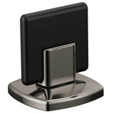 Brizo - AllariaE Widespread Lavatory Knob Handle Kit - Brilliance Black Onyx  With  Matte Black