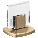 Brizo - AllariaE Widespread Lavatory Knob Handle Kit - Luxe Gold  With  Clear Acrylic