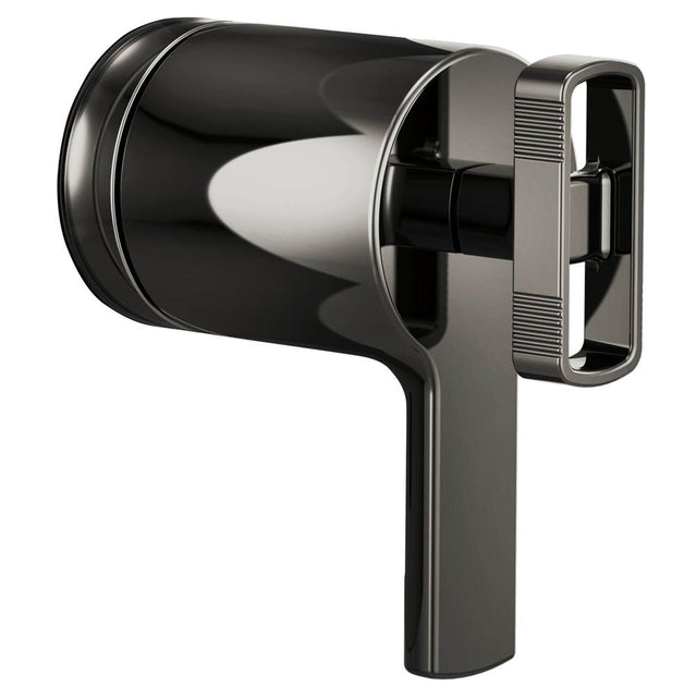 Brizo - Kintsu TempAssure Thermostatic Valve Trim Knob Handle Kit - Brilliance Black Onyx
