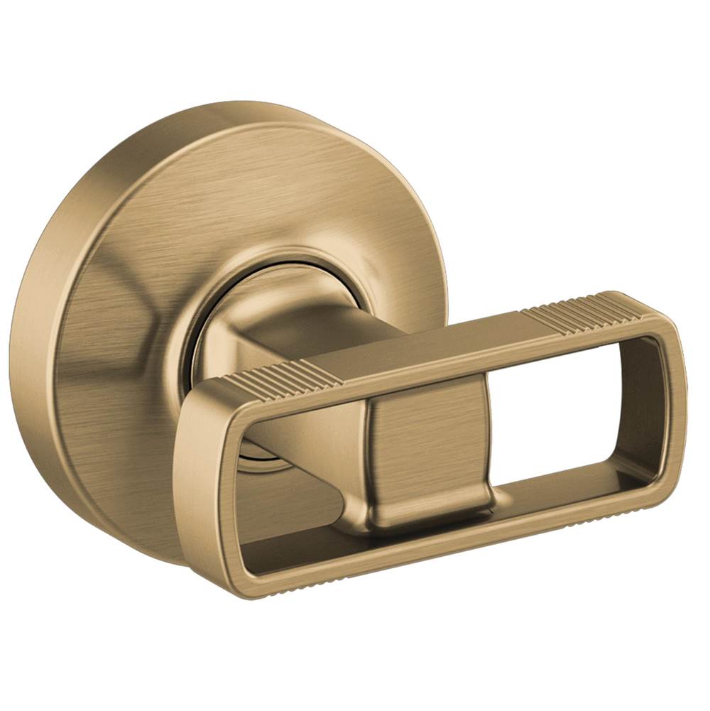Brizo - Kintsu Two-Handle Wall Mount Tub Filler Knob Handle Kit - Luxe Gold