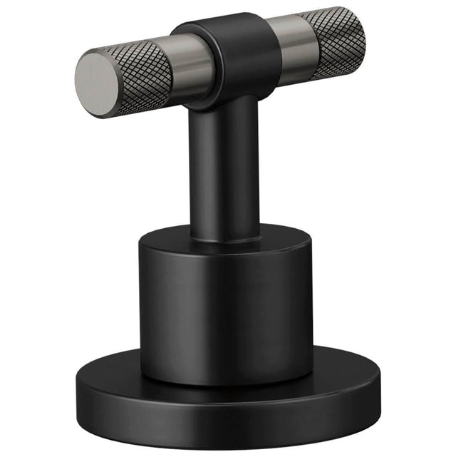 Brizo - Litze Widespread Handle Kit - T-Lever - Matte Black With Luxe Steel