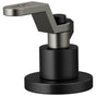 Brizo - Litze Widespread Handle Kit - Industrial Lever - Matte Black With Luxe Steel