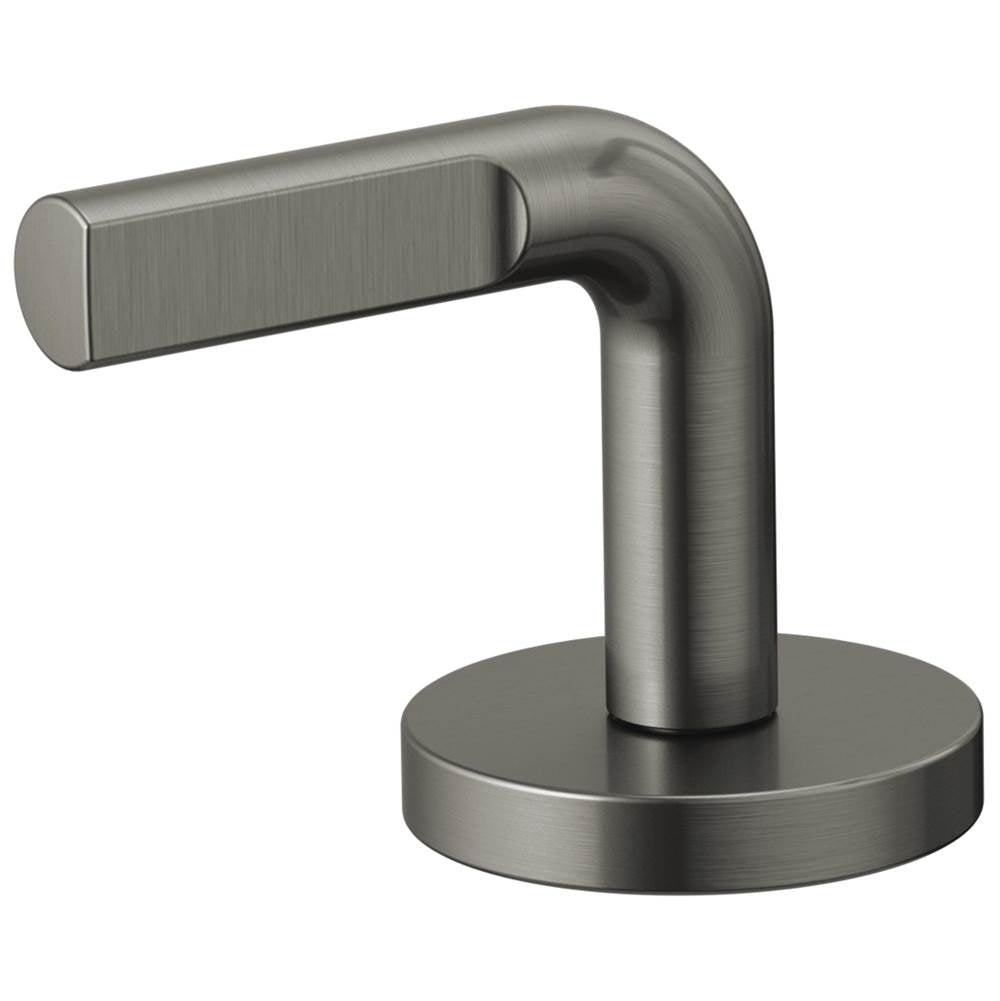 Brizo - Litze Widespread Lavatory Notch Lever Handle Kit - Luxe Steel