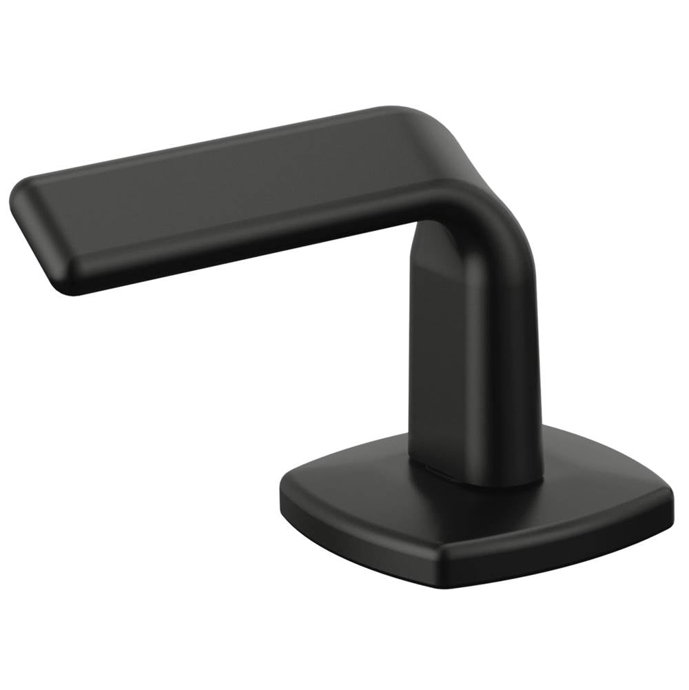 Brizo - AllariaE Widespread Lavatory Twist Lever Handle Kit - Matte Black