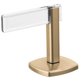 Brizo - AllariaE Widespread Lavatory Lever Handle Kit - Luxe Gold  With  Clear Acrylic