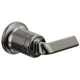 Brizo - AllariaE Two-Hole, Single-Handle Wall Mount Lavatory Faucet Twist Handle Kit - Brilliance Black Onyx