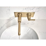 Invari Wall Mount Lavatory Lever Handle Kit