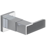 Brizo - Siderna Wall Mount Lavatory Solar Gray Glass Lever Handle Kit - Chrome